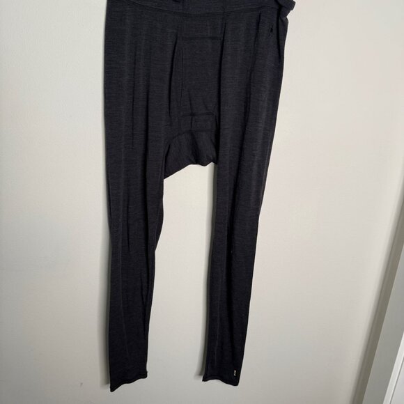 Smartwool Size XL‎ Pull-On Merino 250 Wool Fitted Athletic Leggings in Gray - Picture 1 of 4